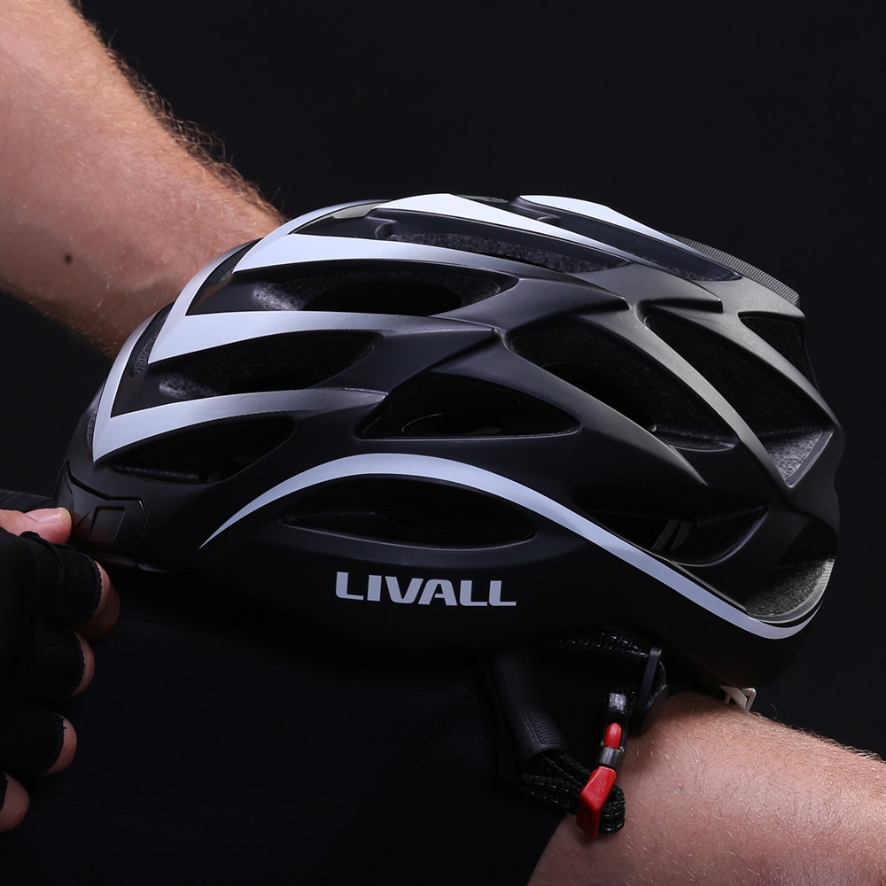 LIVALL&SMART4U BH62 Bike Helmet Men Women with Auto Sensor LED Sides Built-in  Bluetooth Mic Speakers MTB Helmet by LIVALL APP